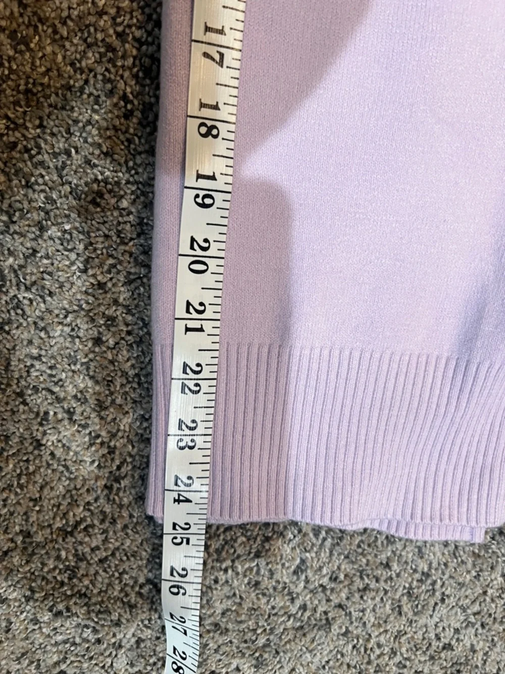 French Connection Light Lavender Crewneck Sweater - Picture 7 of 7